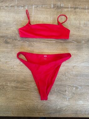 ark Red Bikini Set - Women's Two-Piece Swimwear